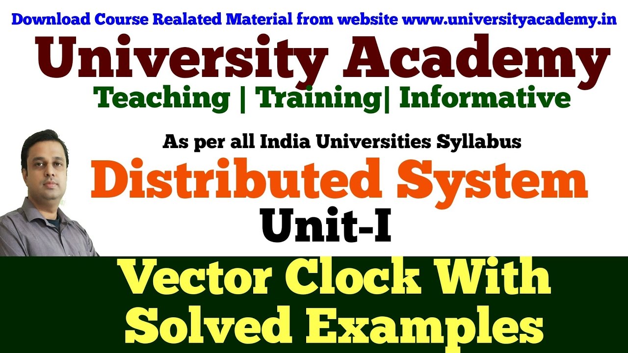 DS6: Distributed System | Vector Clock | Vector Clock Solved Example in Hindi