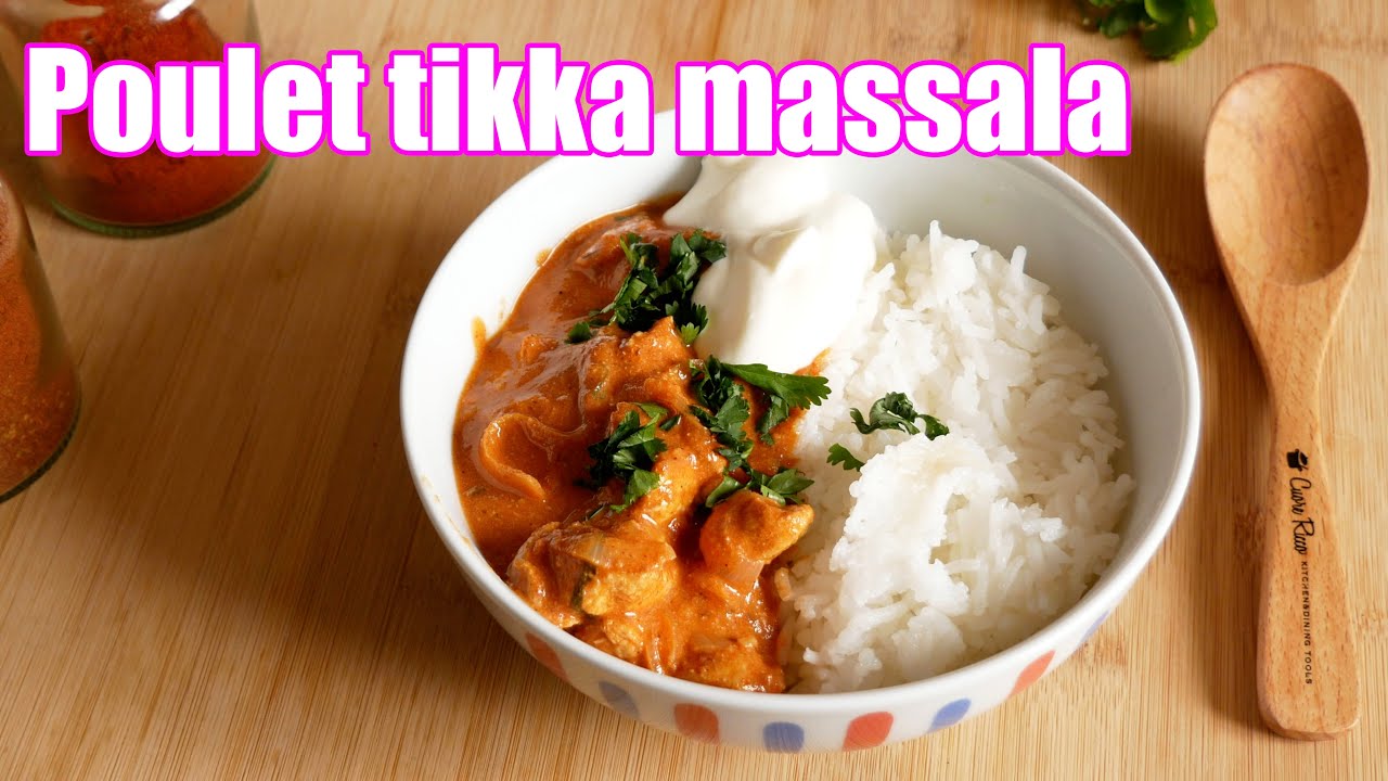 Poulet tikka massala