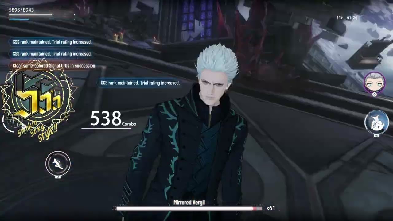 Devil May Cry 5 x PGR- Hell Mode Vergil Boss