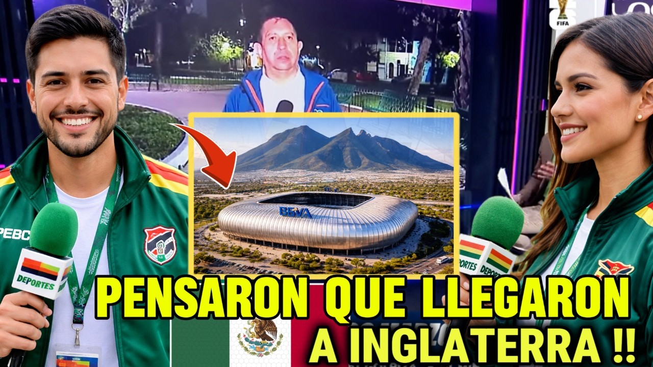 BOLIVIANOS QUEDAN IMPACTADOS AL LLEGAR A MEXICO PARA EL REPECHAJE AL MUNDIAL