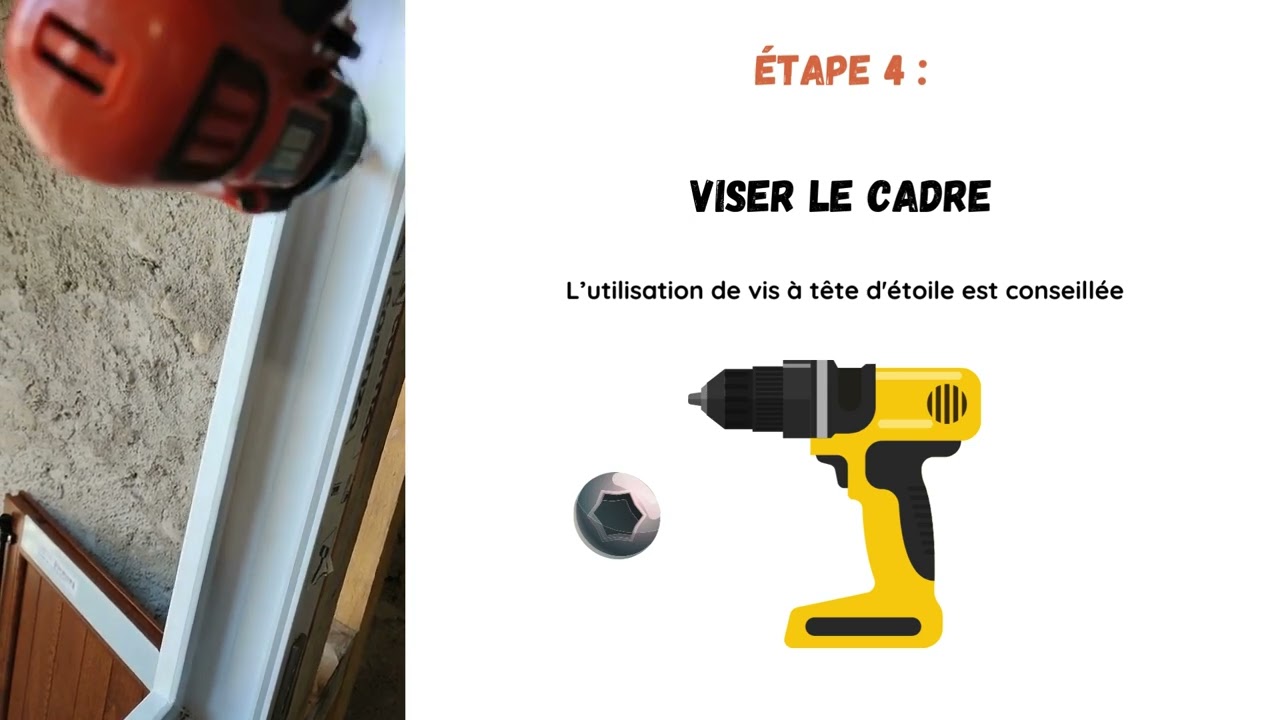 Pose d'une fenêtre PVC en tunnel de A à Z (TUTO)