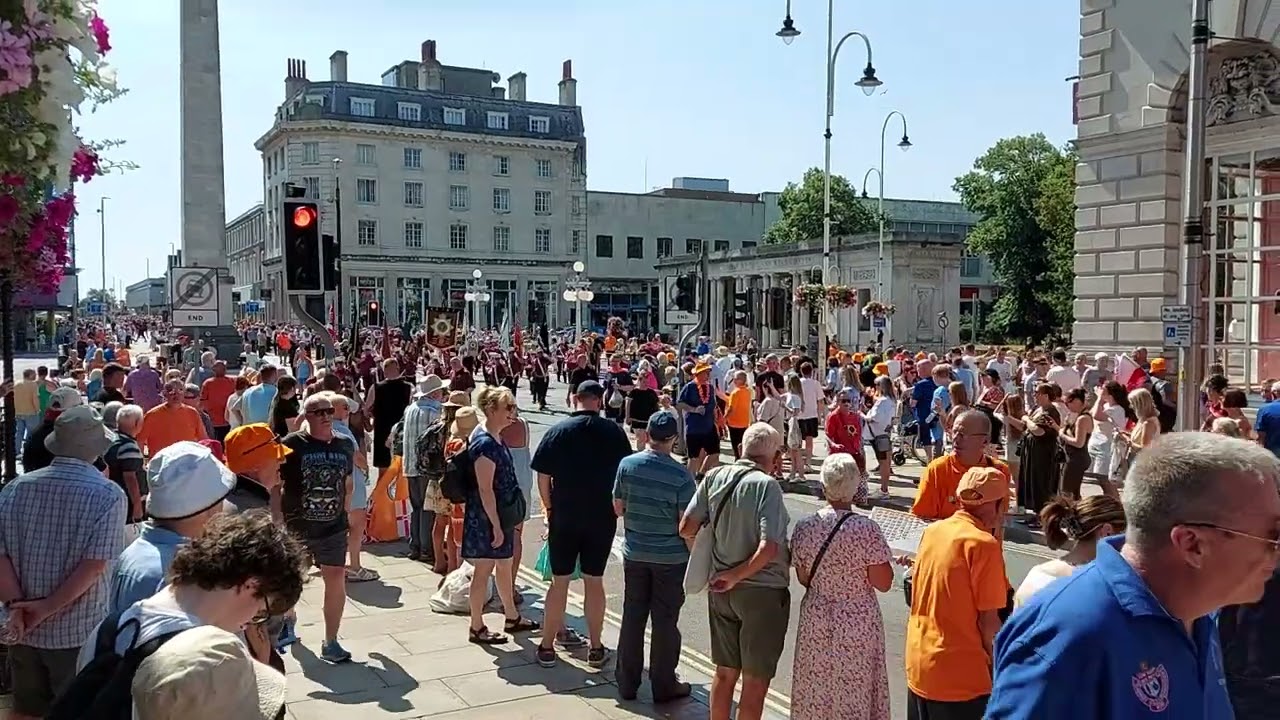 The Orange Lodge march, Southport, 11th July 2026