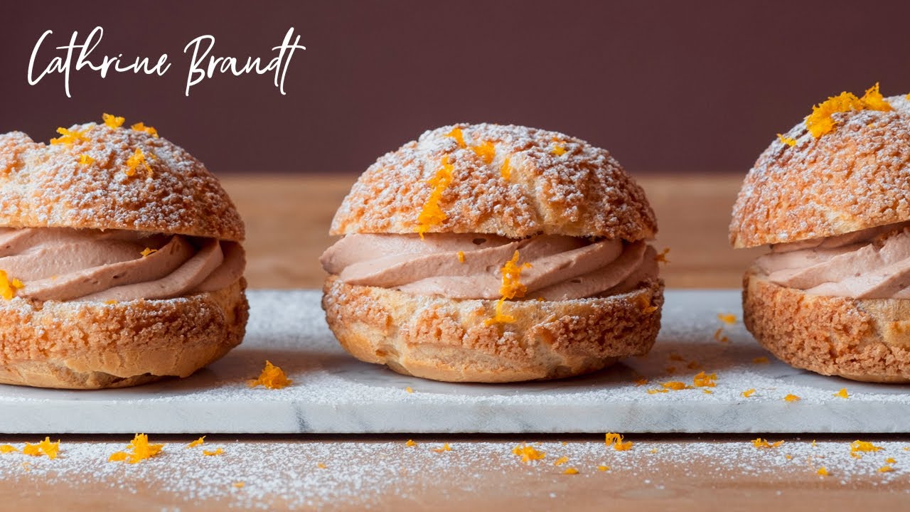 Vandbakkelses Fastelavnsboller - Sådan bager du Choux au craquelin