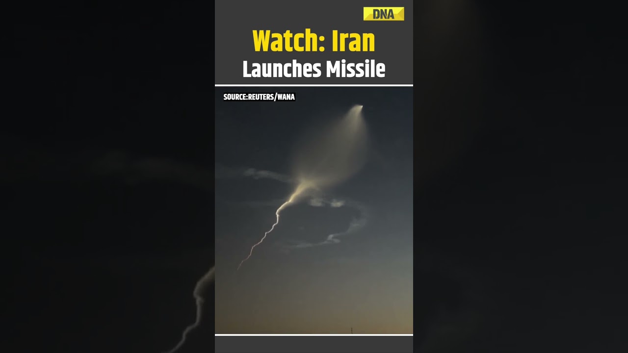Iran Israel War: Iran Missile Launch Caught On Camera | US Iran War #shorts