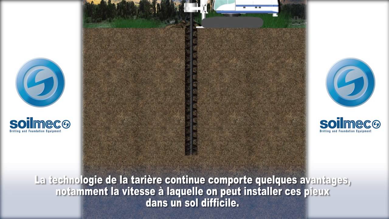 Continuous Flight Auger Piling  (French)