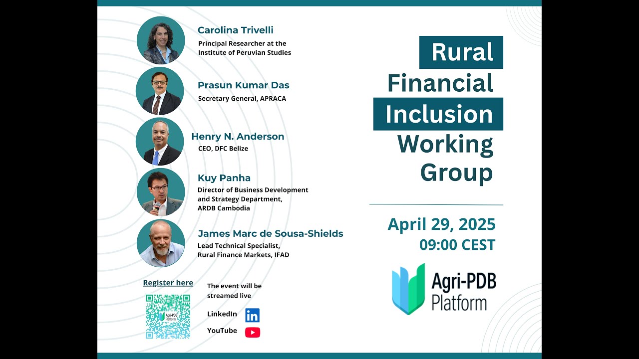 Working Group on Rural Financial Inclusion - English Session