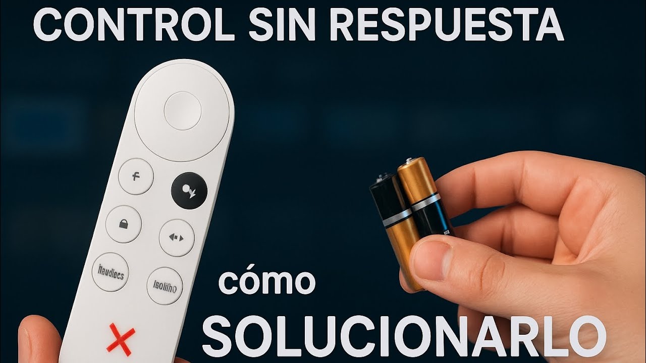 ⚡ Control del CHROMECAST Google TV no responde 👉 Soluci&oacute;n definitiva (funciona 2025)