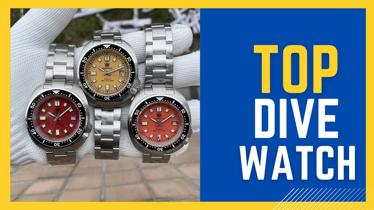 Best Dive Watch | STEELDIVE New Arrival 44mm SD Orange Review in 2025
