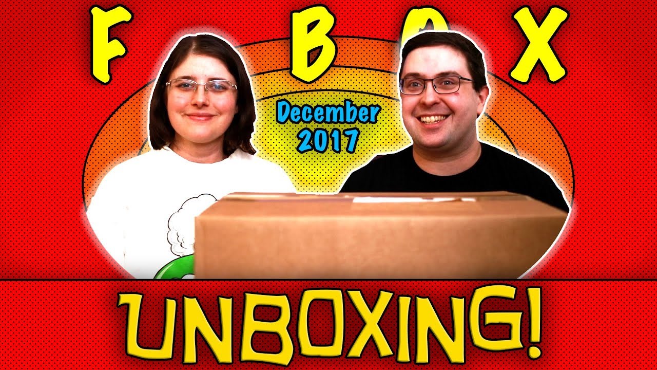 UNBOXING! Fugitive Toys F Box December 2017 - A Letdown?? #Funko Pop Figures!