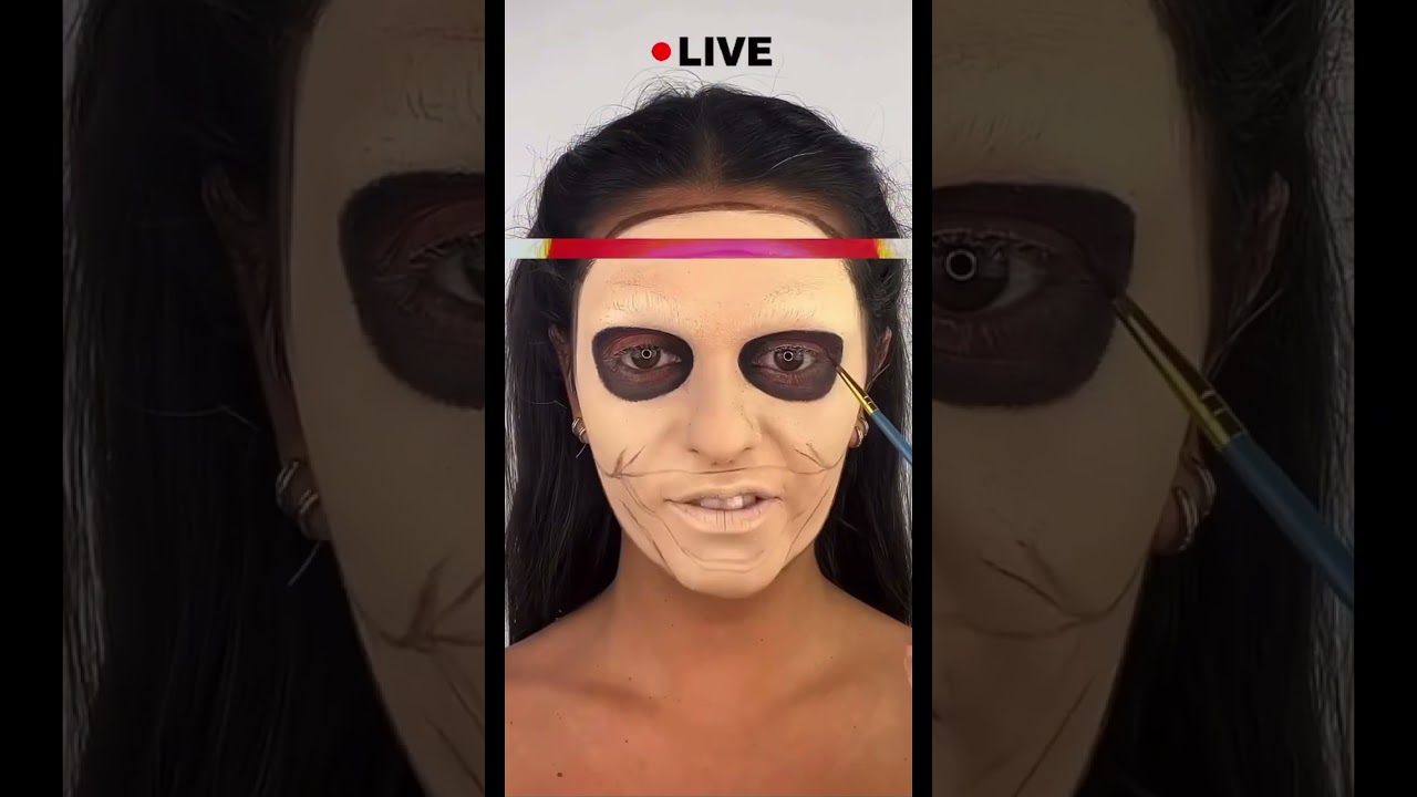 THE PURGE 🔪 #makeup #song #acting #halloween #thepurge #americannightmare