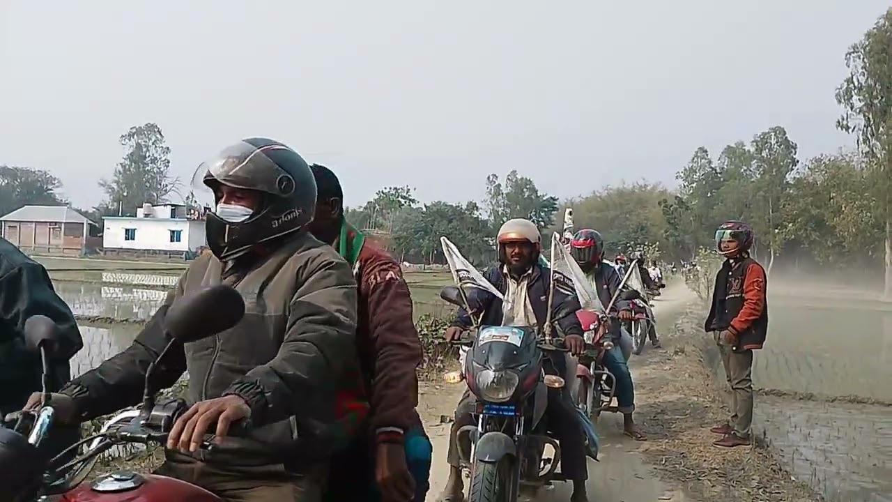 দিনাজপুর চার আসনের জামায়াতের প্রার্থী মোটরসাইকেল সোডাউন শেষে দিনে চলছে