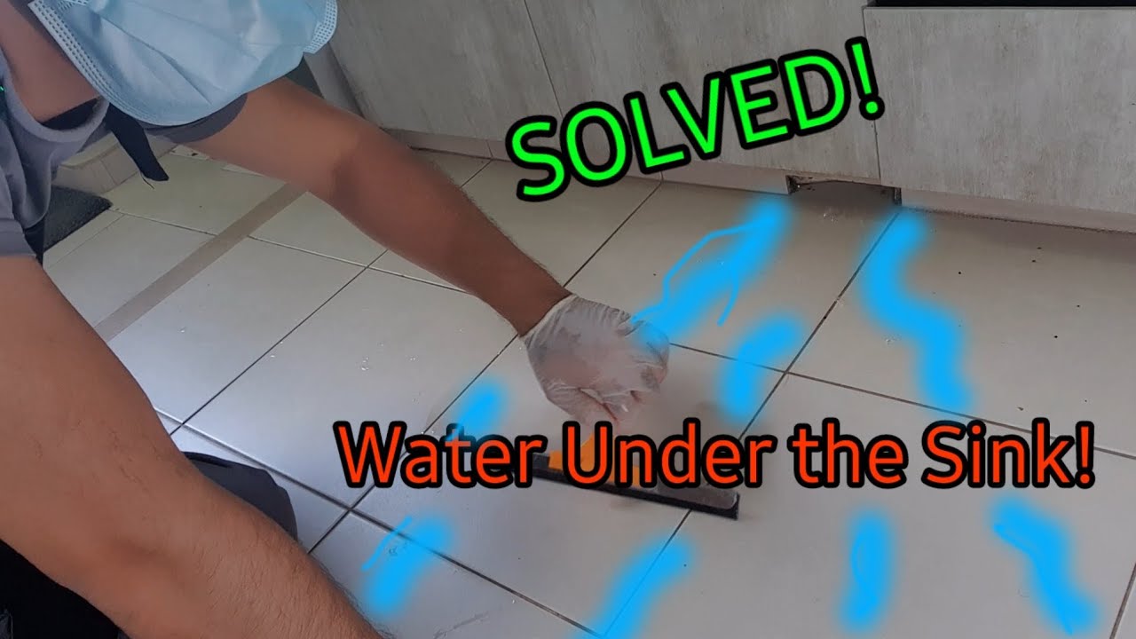 The Punggol HandyMan: Solved! Water Leak under the Sink Cabinet. (Choke, Blocked)