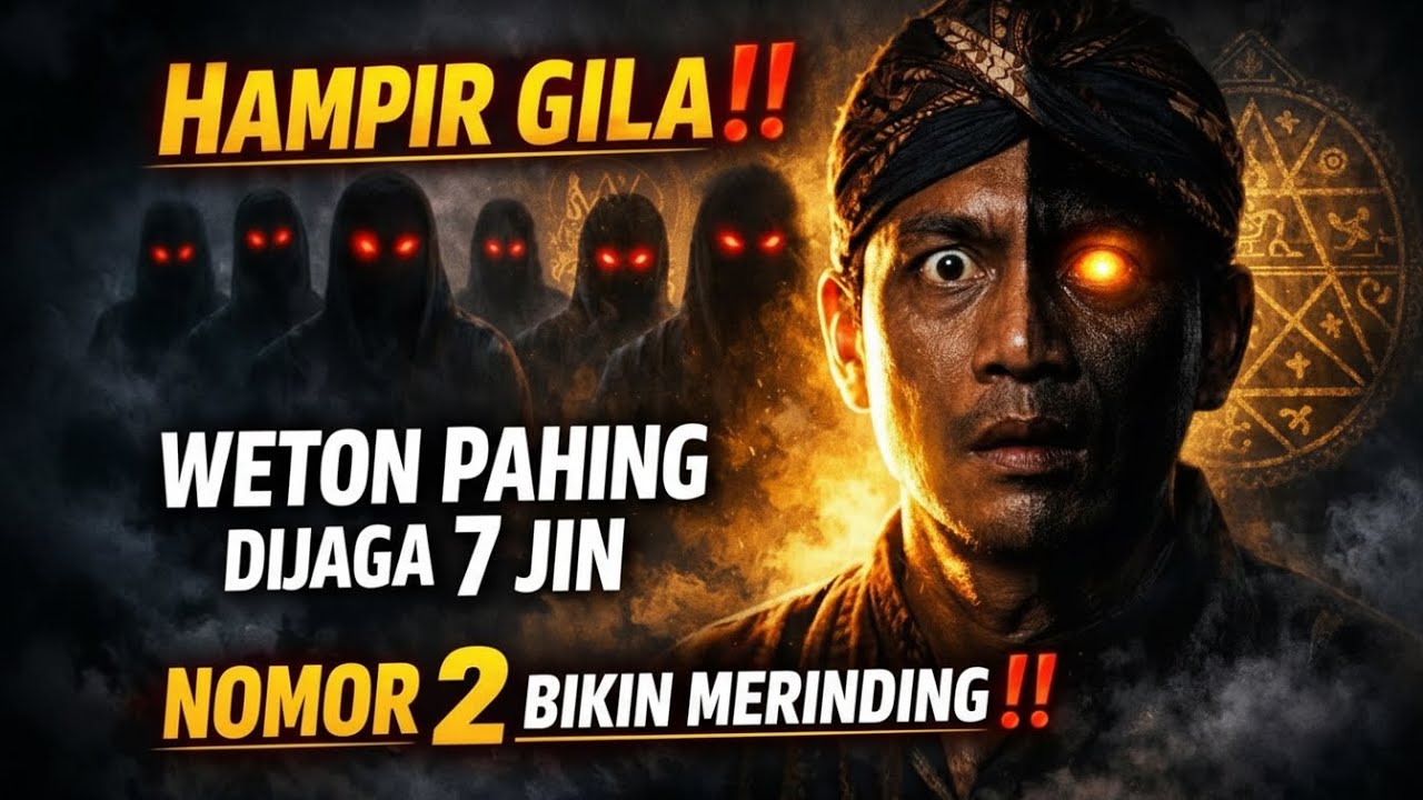 HAMPIR GILA‼️ WETON PAHING DIJAGA 7 JIN KAYA, HANYA DIA YANG TANGGUH YANG MEMBUAT MEREKA TUNDUK‼️