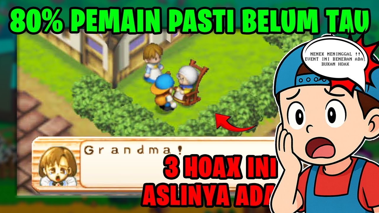 3 EVENT YANG DIKIRA HOAX TERNYATA BUKAN - HARVEST MOON BACK TO NATURE