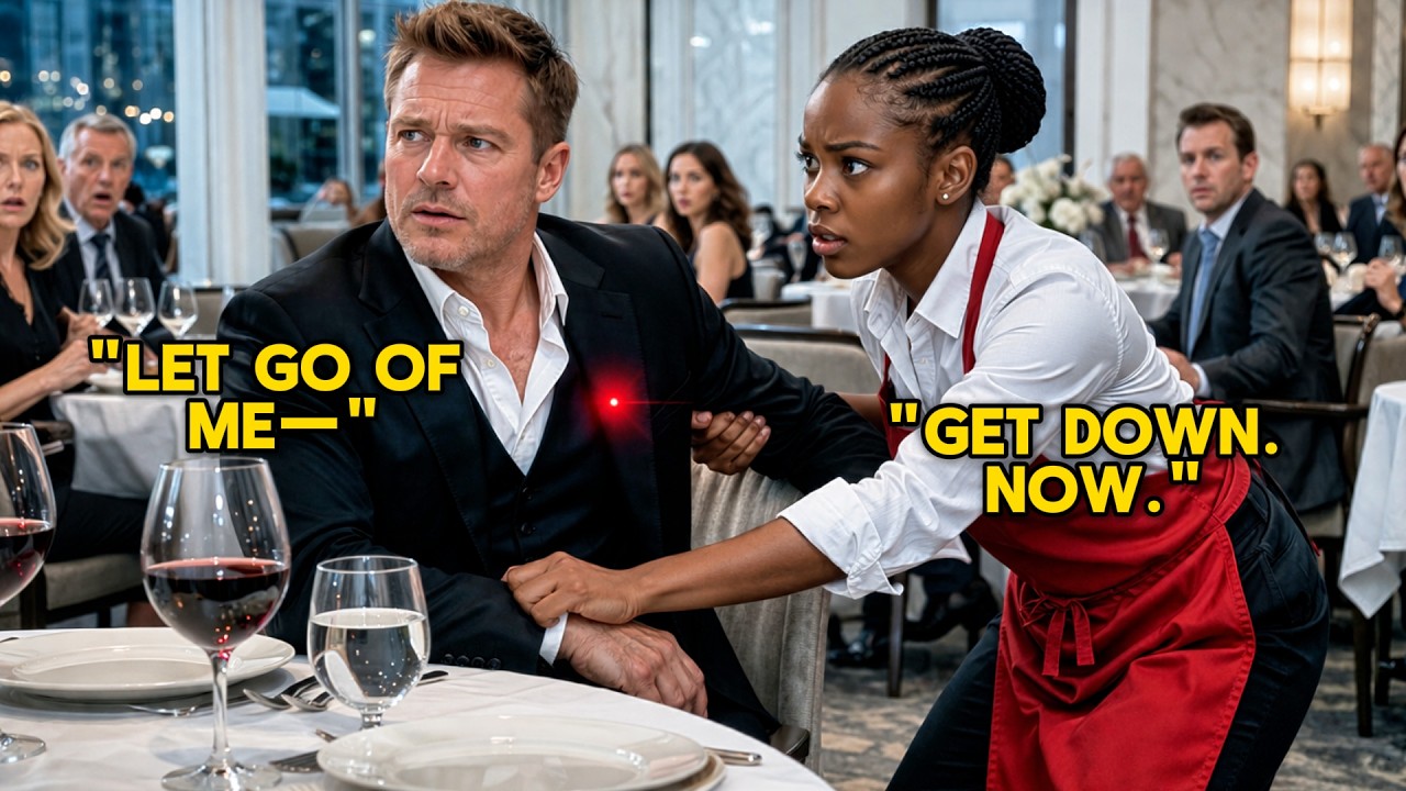 Poor Black Waitress Saw the Red Dot on the Billionaire&rsquo;s Chest &mdash; And Moved First, Saving His Life...