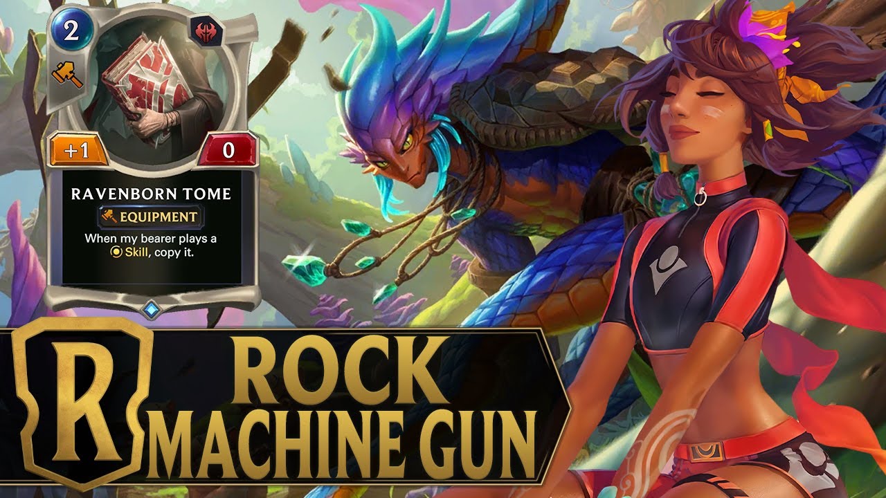 This Rock Machine Gun Combo is so Satisfying ! - Taliyah Annie Deck - Legends of Runeterra