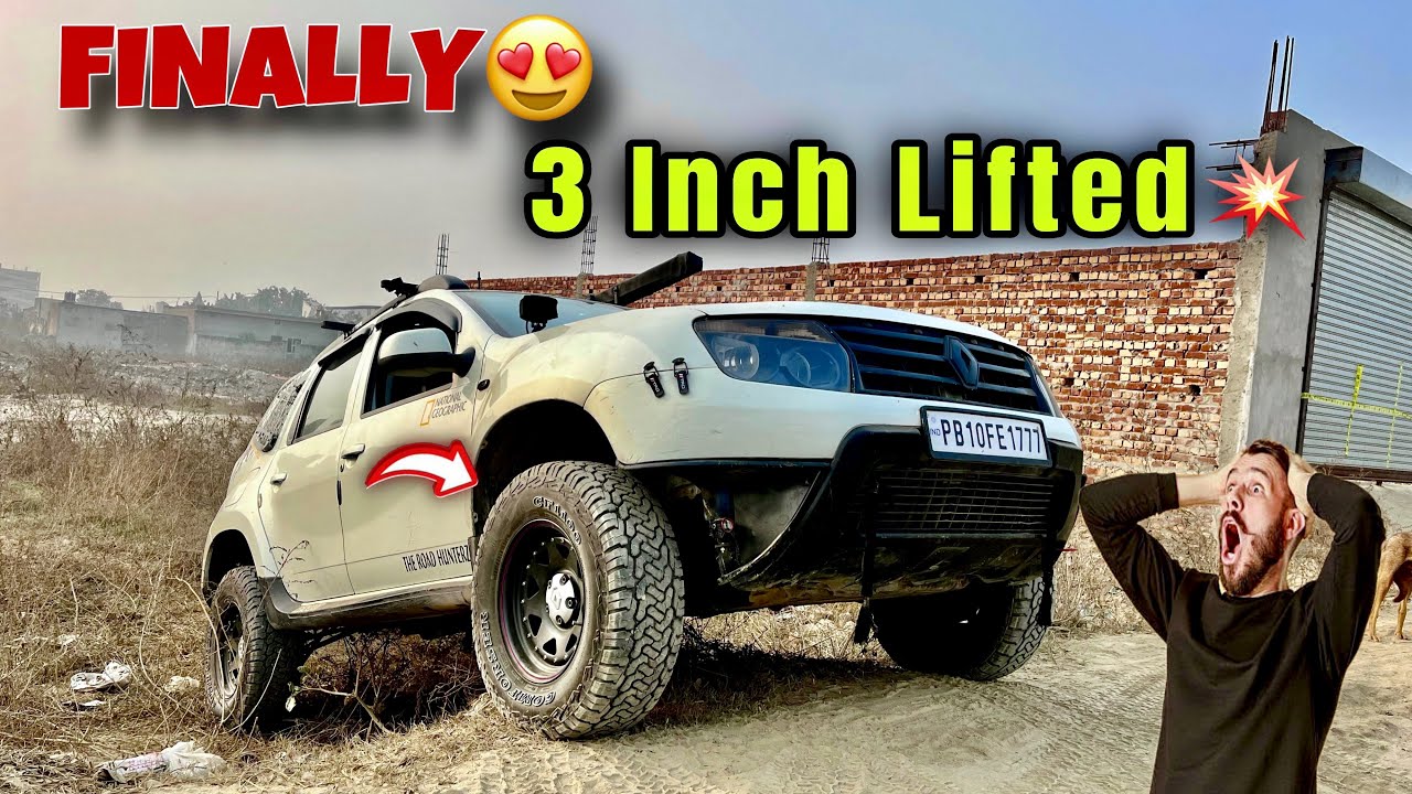 India’s First Renault Duster with 3 inch Lifted in DIY..| MONSTER DUSTER | 👺 |