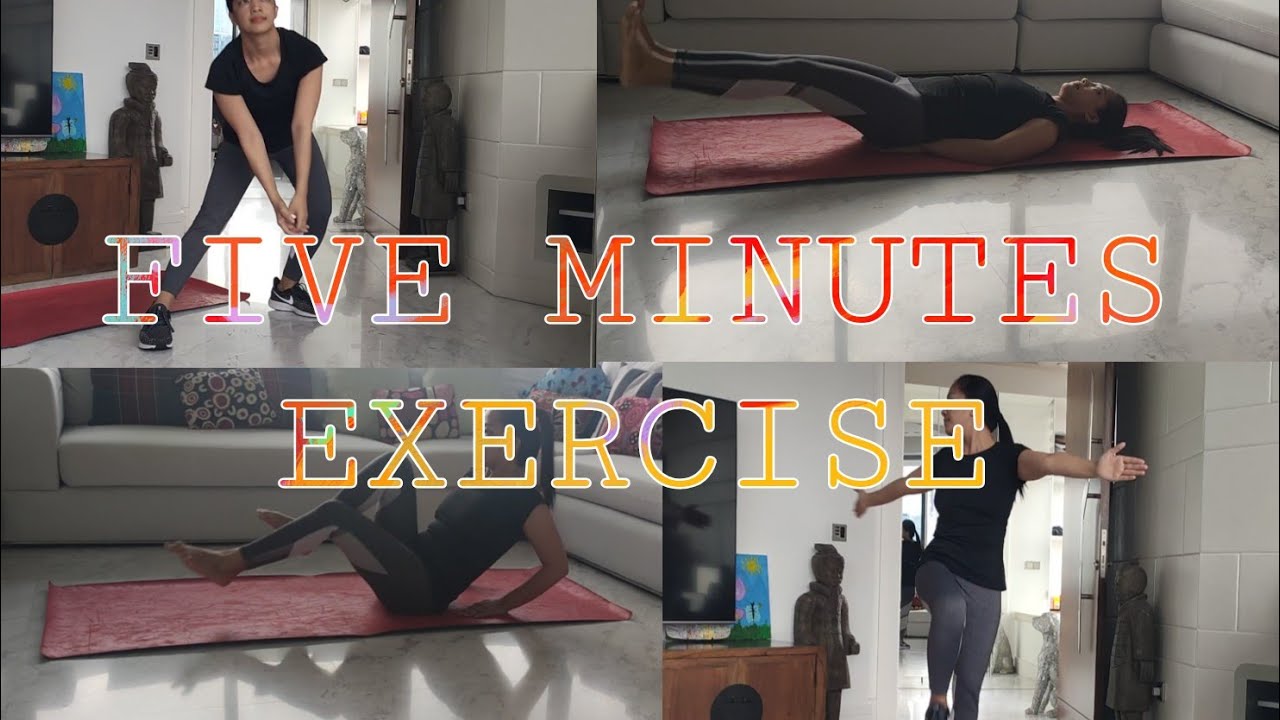 FIVE MINUTES BELLY FAT WORK OUT