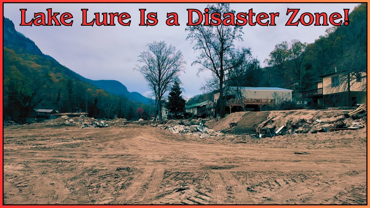 Hurricane Helene Turned Lake Lure Into a Disaster Zone!