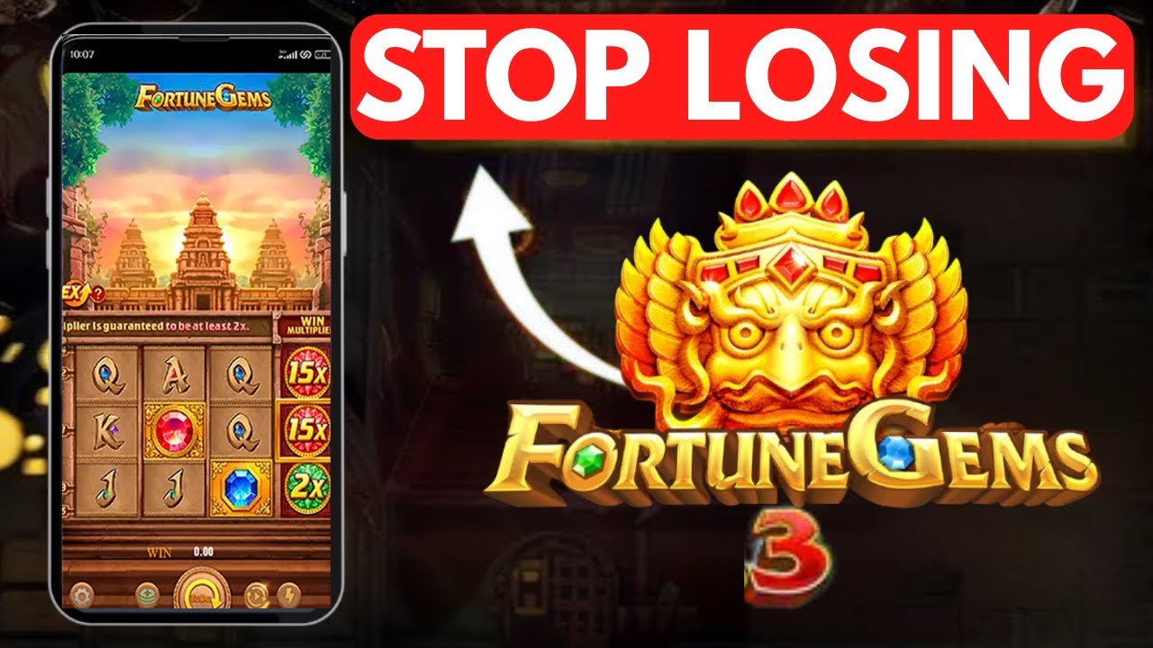 Стратегия игры в слоты Fortune Gems 3, чтобы выиграть 77% вращений