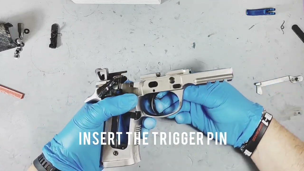 Fast assemble TR-1 Trigger on Beretta 92x Performance.