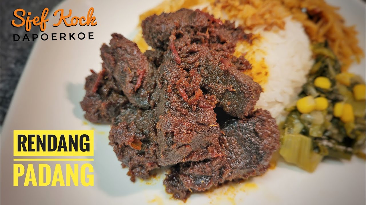 Rendang Recept | Rendang Padang | Beef Rendang | Oma's Rendang Recept | Indonesische Keuken