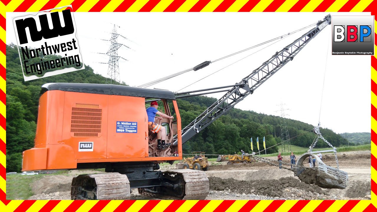 🙋‍♂️ Northwest NW 25D Vintage Dragline - Weiach Historik 2022.