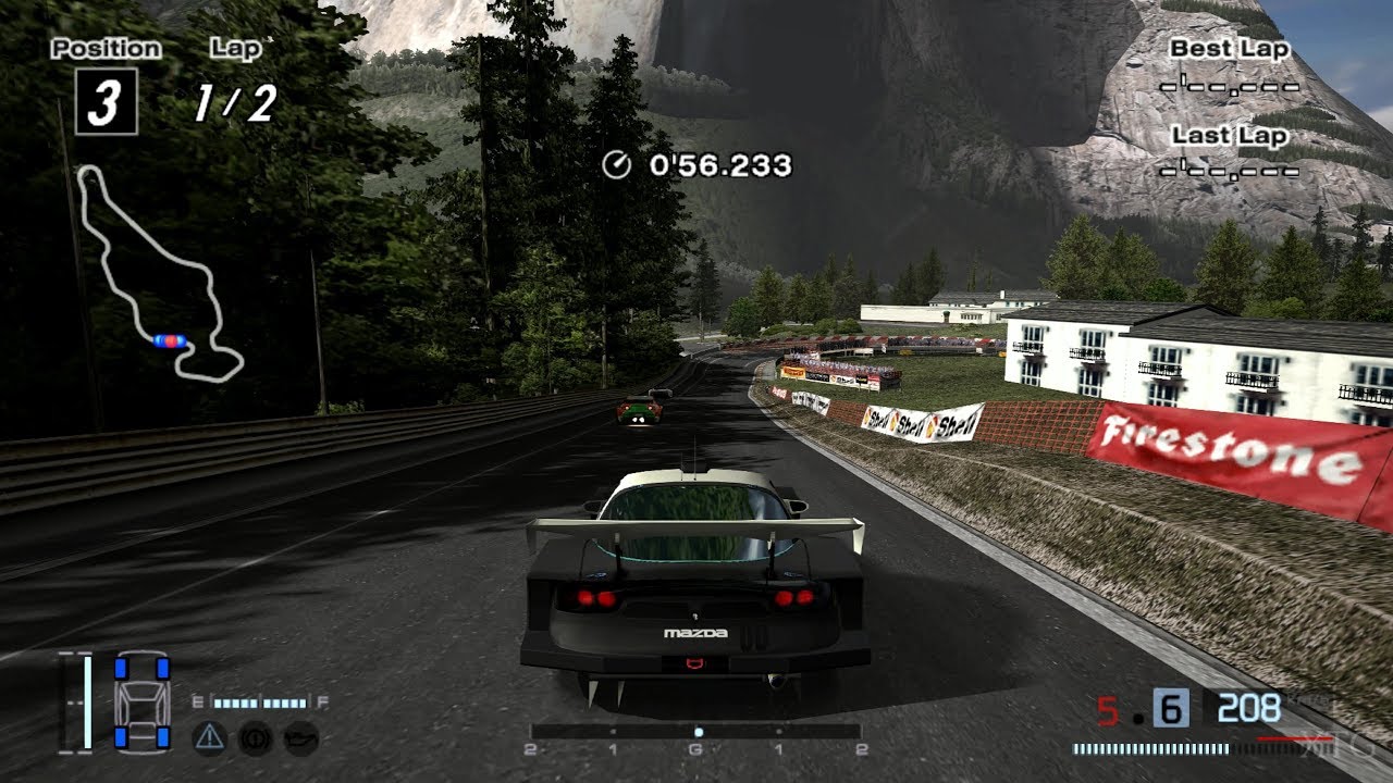 [#1458] Gran Turismo 4 - Mazda RX-7 LM Race Car '01 PS2 Gameplay HD