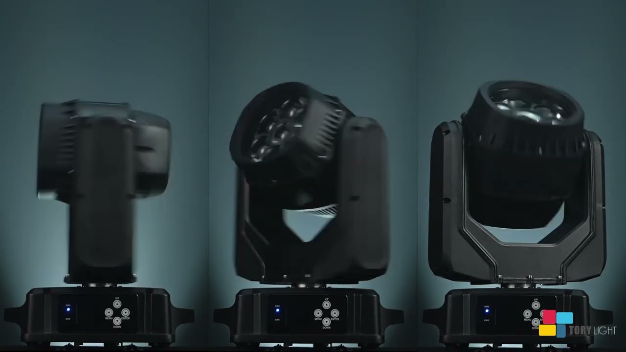 7pcs 40w bee eyes moving head light