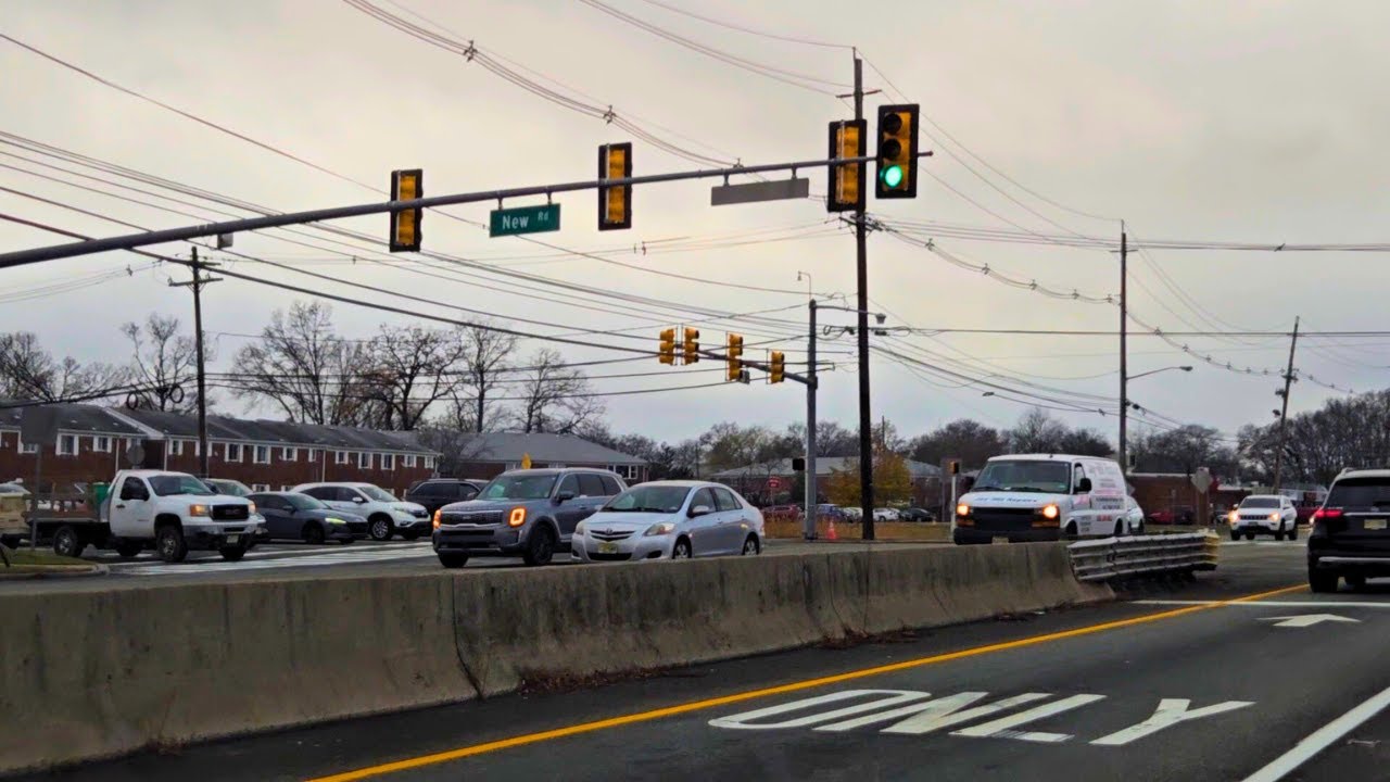 Driving From The Willowbrook Mall To McCarter Park The Day Before Thanksgiving