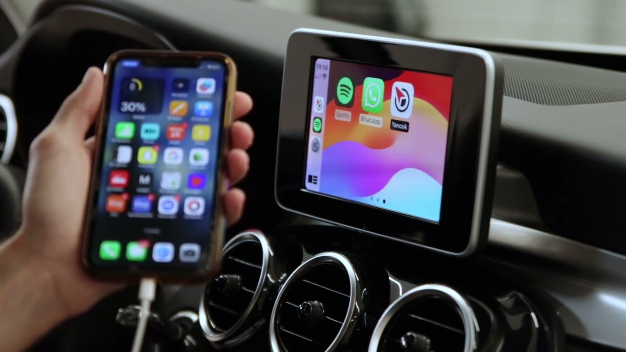 CarPlay Mercedes – Odblokowanie bez wymiany radia! Android Auto też działa | Fabryczne.pl Rumia