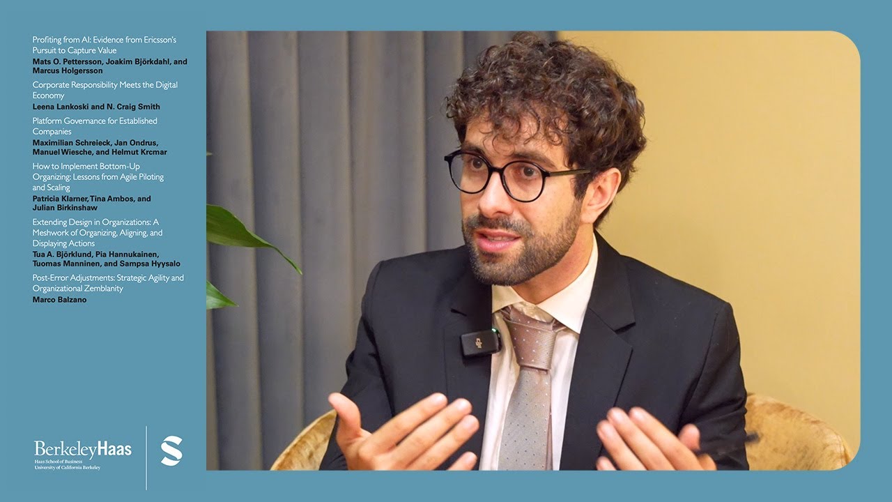 Marco Balzano: Strategic Agility and Organizational Zemblanity