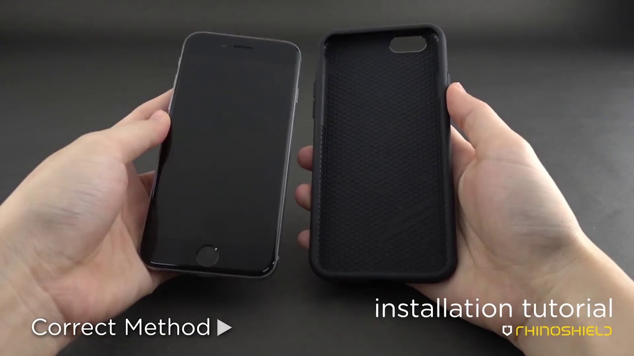 How to Install RhinoShield SolidSuit &frasl; HoneyComb &frasl; PlayProof Cases