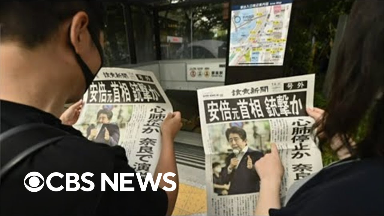 Shinzo Abe's assassination shocks mostly gun-free Japan