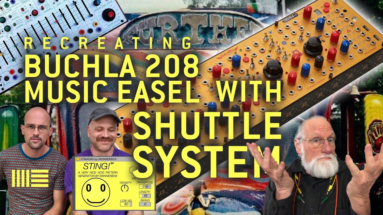 Recreating Buchla 208 Music Easel with Endorphin.es Shuttle System