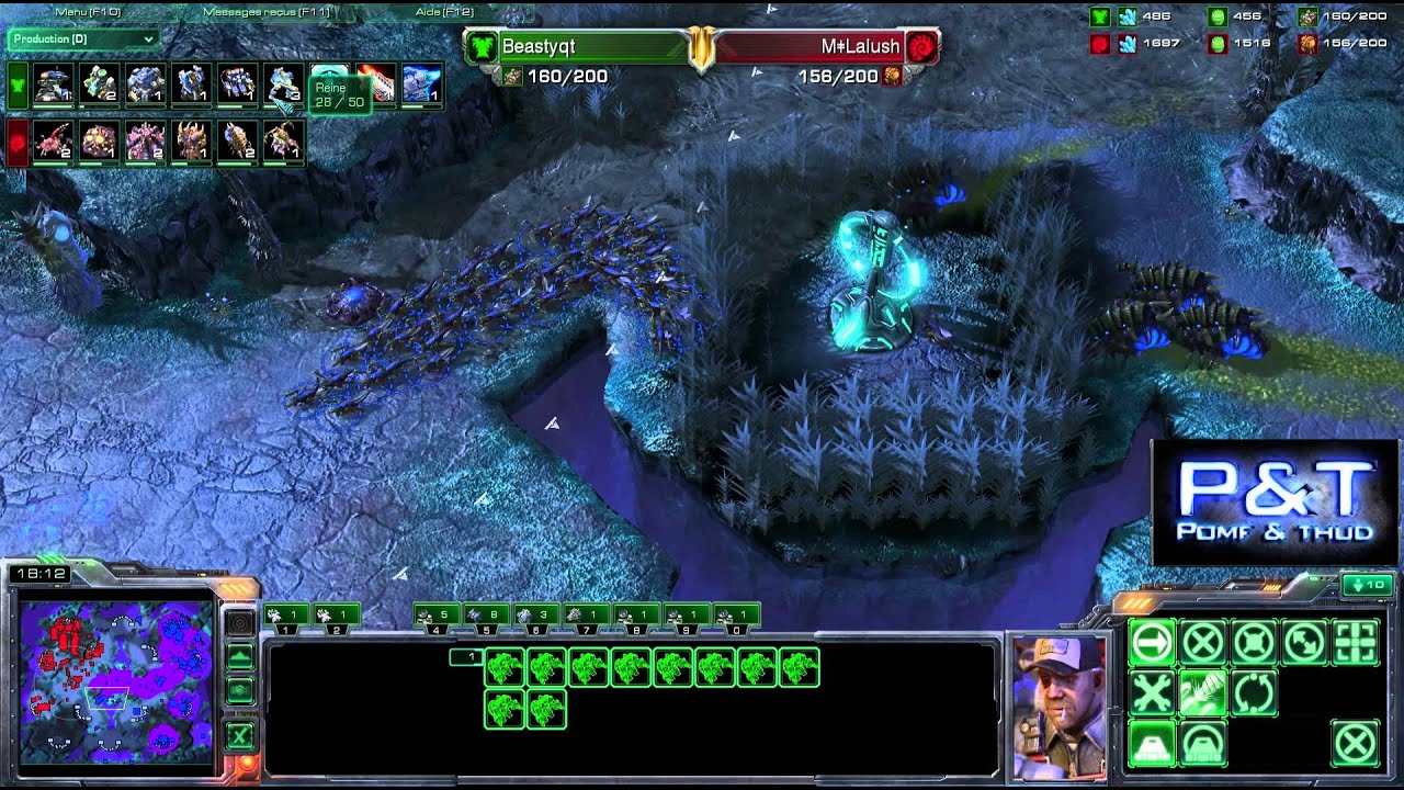 (HD374) Lalush vs Beastyqt - ZvT - Game 3 - Starcraft 2 Replay [FR]