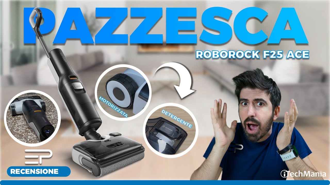 Roborock F25 ACE la MIGLIORE LAVAPAVIMENTI del 2025 | Recensione