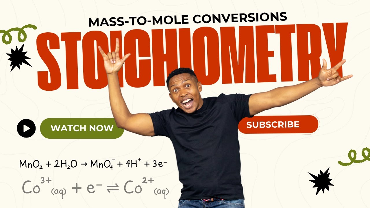 Chemistry | Stoichiometry | Mass-to-Mole conversions