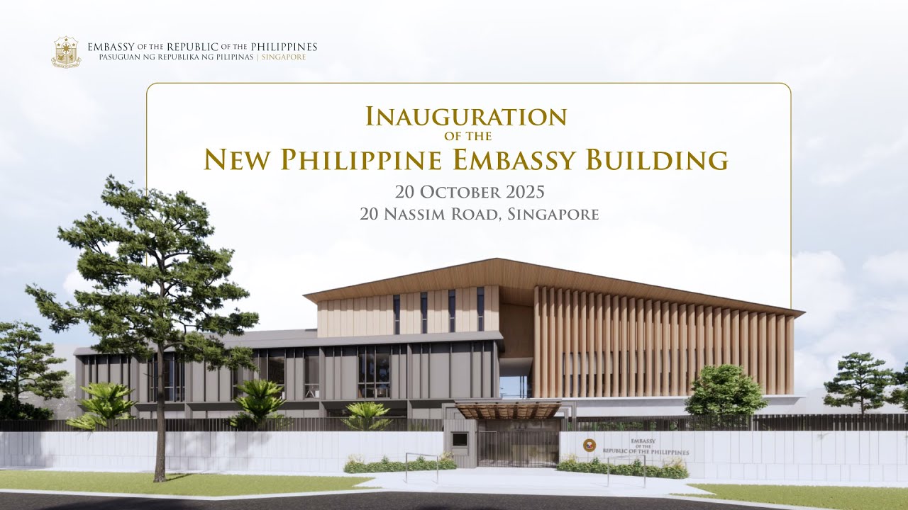 Inauguration of the New Philippine Chancery in Singapore, 20 October 2025