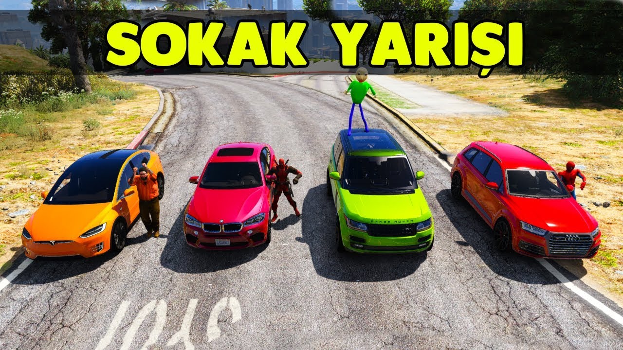 Pahalı Suv Arabalar Sokak Yarışına Katılıyor - GTA 5