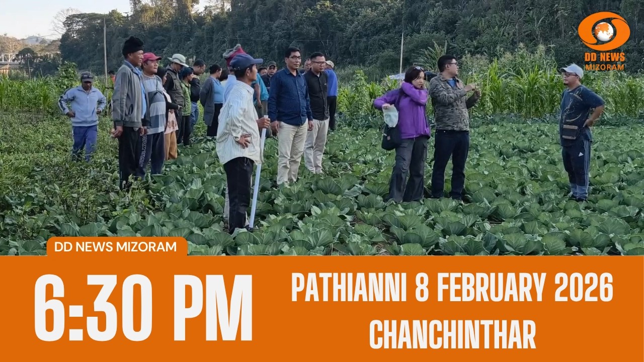 DD News Mizoram Chanchinthar | 8 February 2026 | 6:30 PM