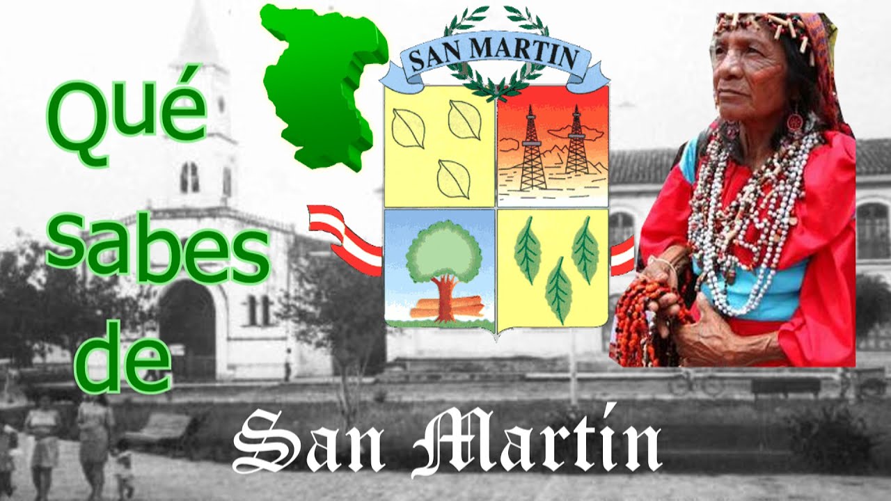 Departamento de San Mart&iacute;n◄Origen del nombre►