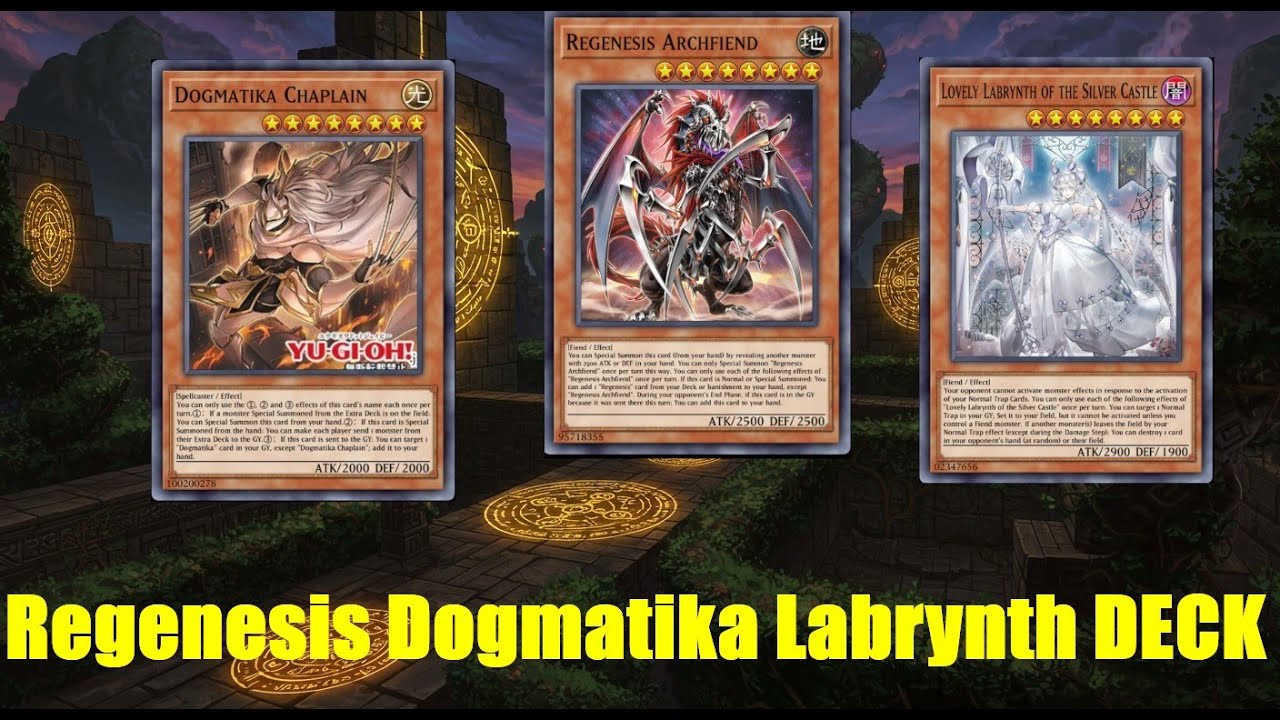 MDPRO3,Regenesis Dogmatika Labrynth deck,Dogmatika Chaplain [VJMP]