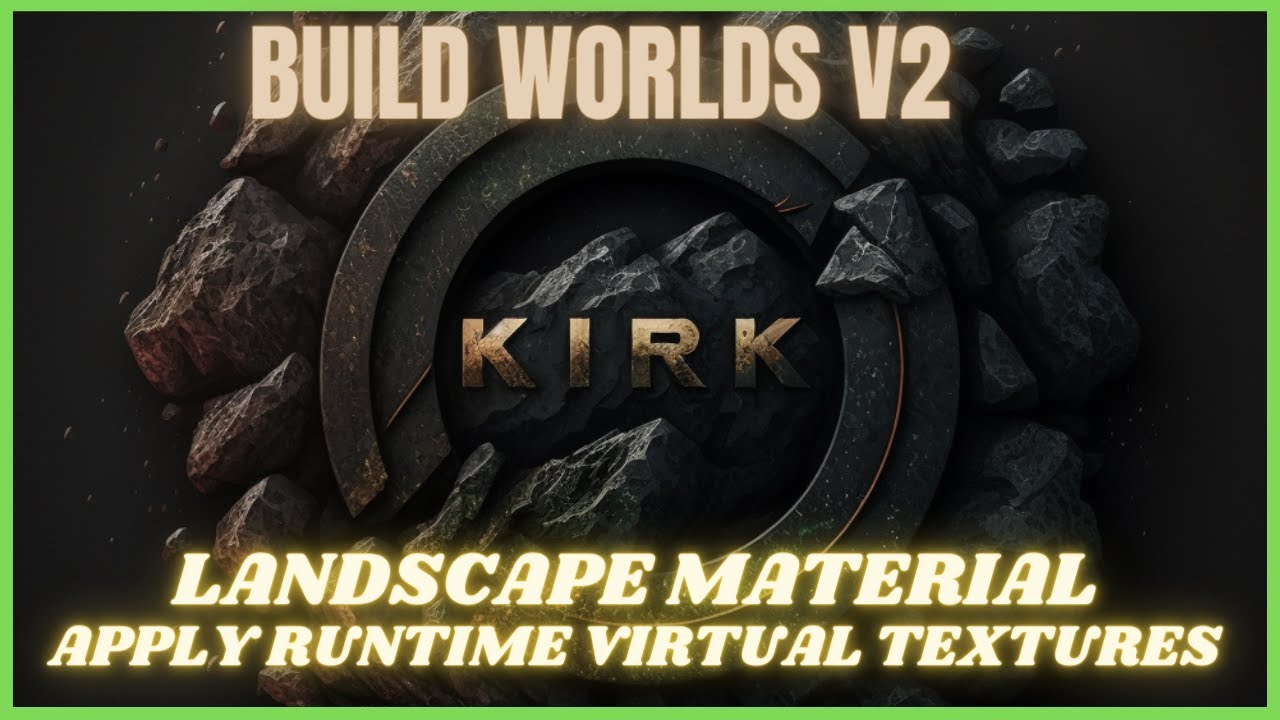 Enable Runtime Virtual Textures | Build Worlds V2 | UE 5.1