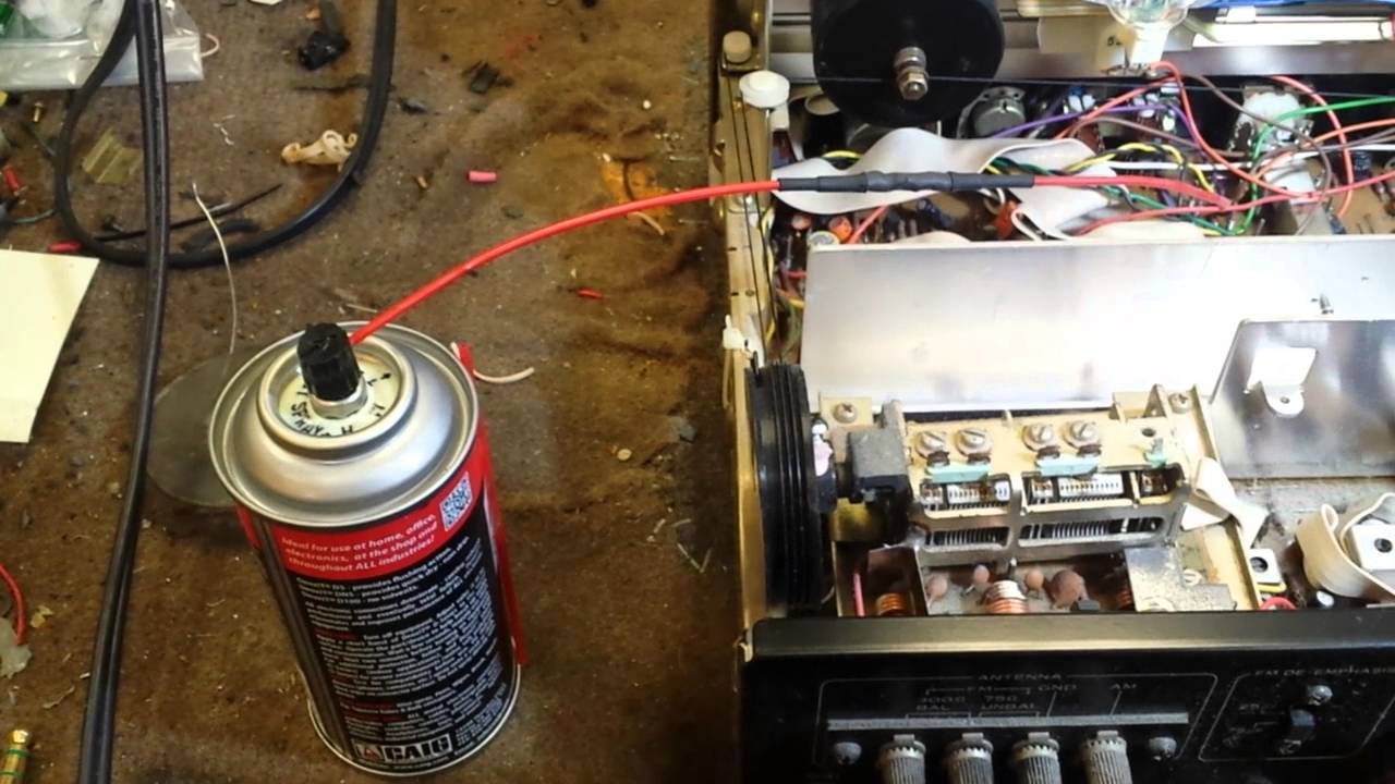 Servicing a vintage pioneer sx-580 receiver