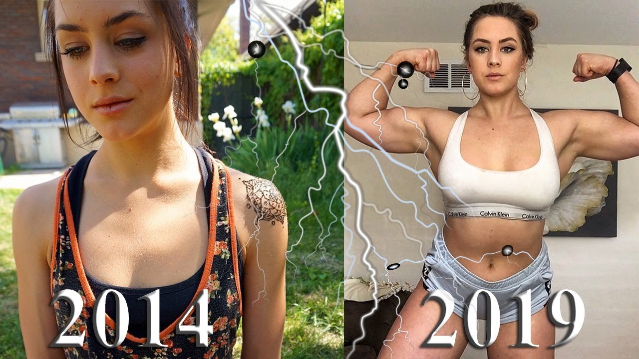 Muscle Transformation of Sophia Wax