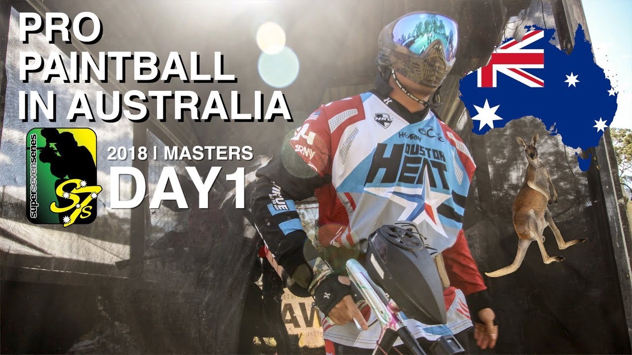 PRO PAINTBALL IN AUSTRALIA - SUPER 7s MASTERS DAY 1