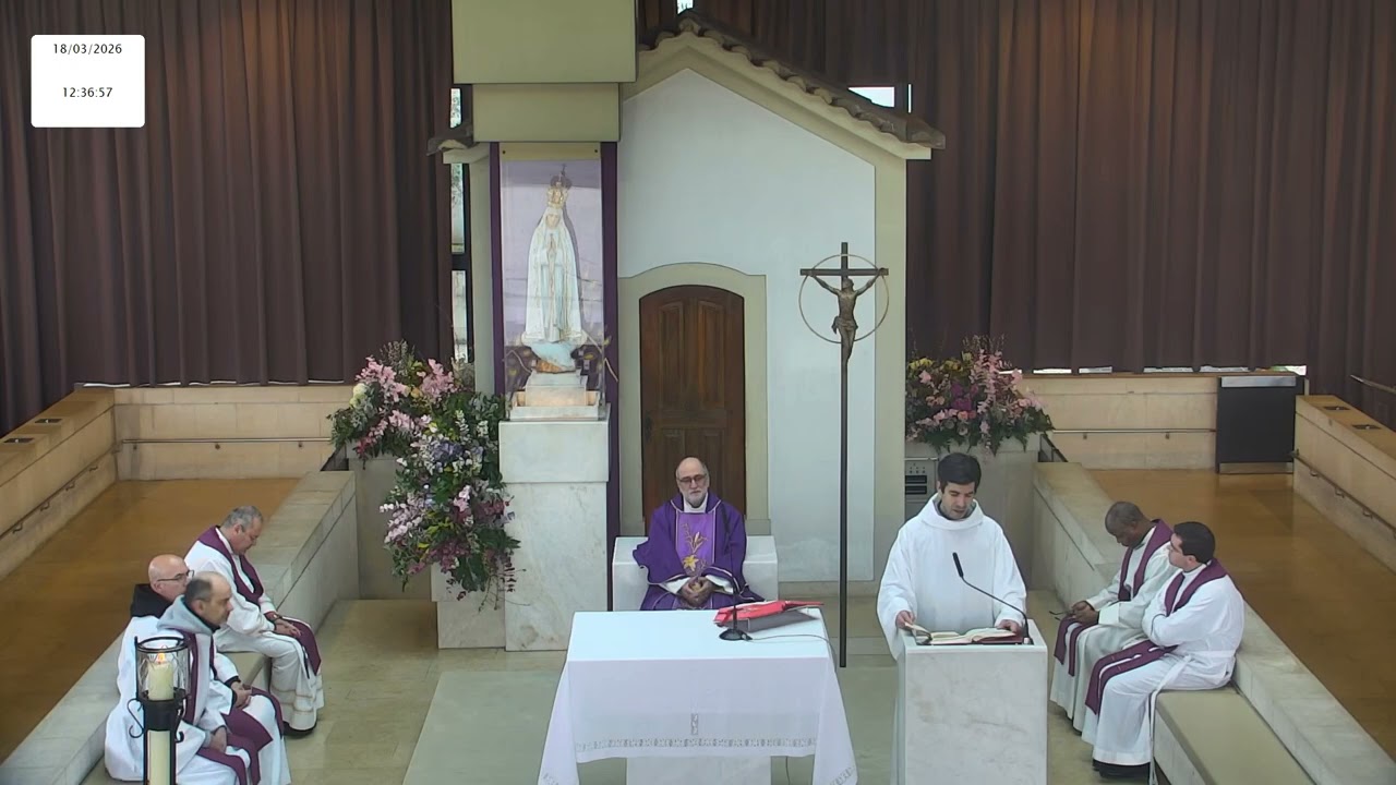 Missa a Nossa Senhora de Fátima desde a Capelinha das Aparições  17.03.2026