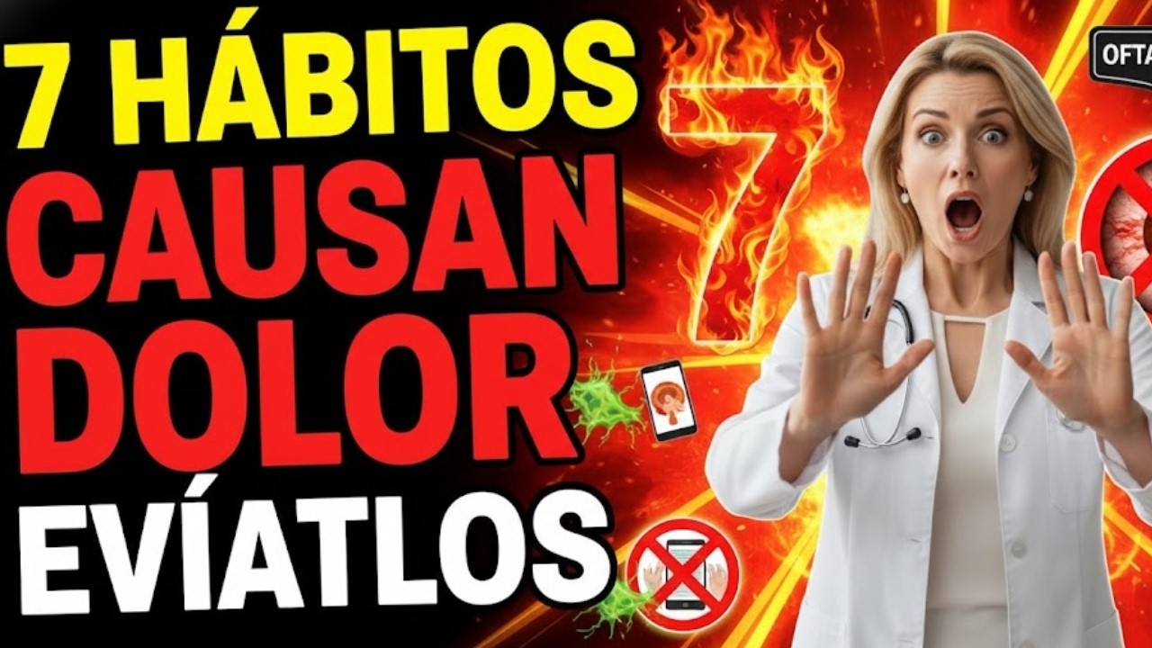 ¡NO HAGAS ESTO! 7 HÁBITOS DIARIOS QUE DESTROZAN TU VISTA VIOLENTAMENTE.