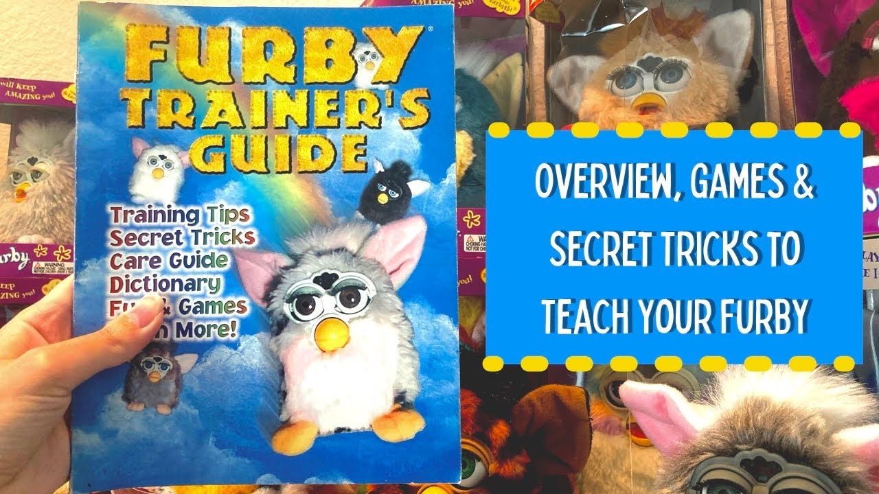Руководство для тренера Furby 1999 года: обзор + секретные трюки и игры с Furby - игрушки 90-х - ...